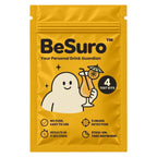 BeSuro™ Sunset Citrus yellow pouch, 4 test kits